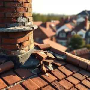 Remont komina nad dachem z cegły cena