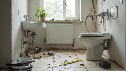 remont łazienki w bloku krok po kroku