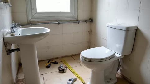 remont łazienki w bloku od czego zacząć