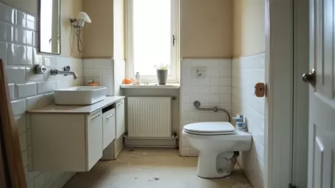 remont małej łazienki w bloku