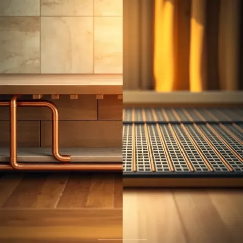 Rodzaje ogrzewania podłogowego