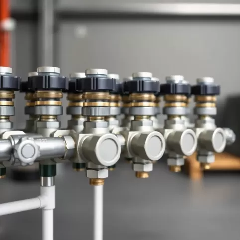 Rozdzielacz do ogrzewania podłogowego 10 obwodów