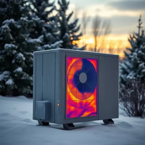 Sprawność pompy ciepła w zależności od temperatury