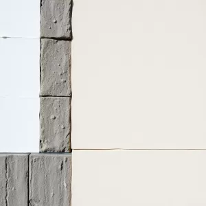 Styropian z elewacja