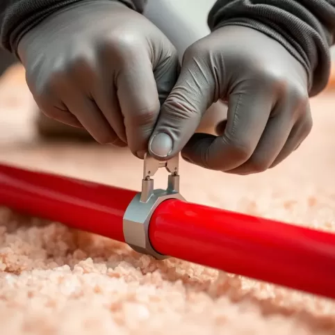 Taker do spinek ogrzewania podłogowego