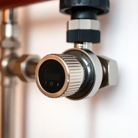 Termostatyczny zawór mieszający do ogrzewania podłogowego