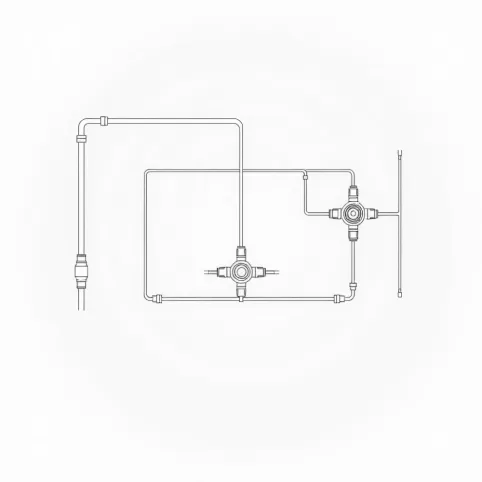 Układ mieszający do ogrzewania podłogowego schemat