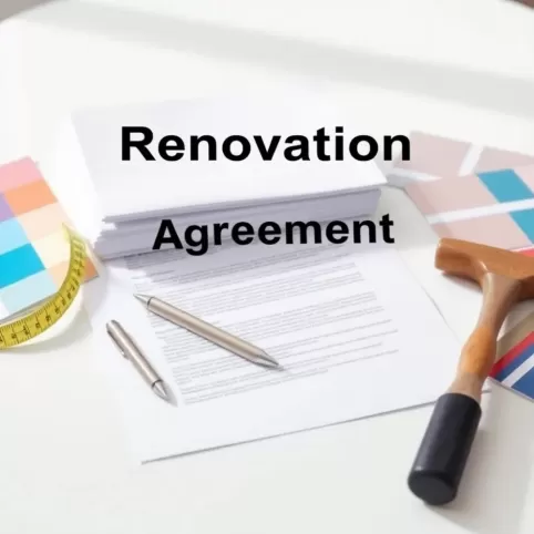 Umowa najmu za remont WZÓR
