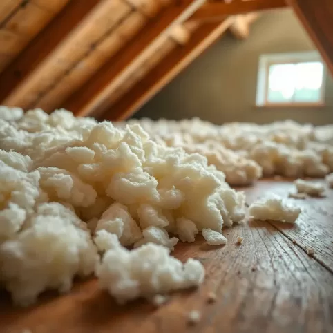 Wełna na ocieplenie strychu
