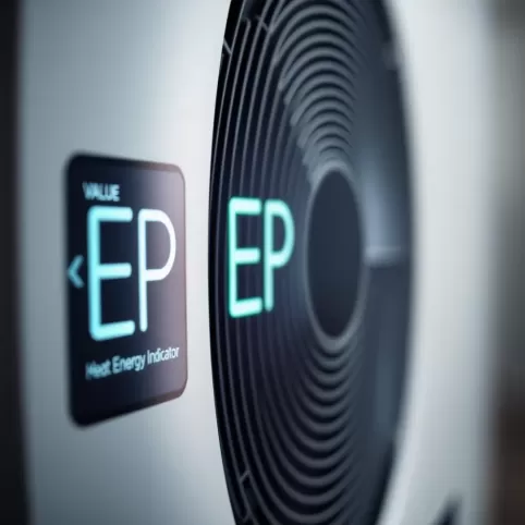 Wskaźnik EP pompą ciepła