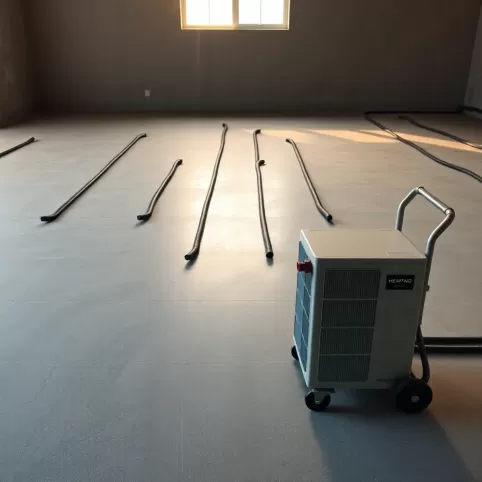 Wygrzewanie posadzki pompa ciepła