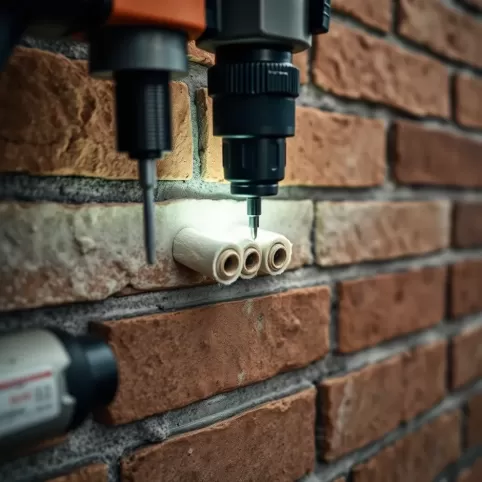 Wykonanie izolacji poziomej w istniejącym budynku