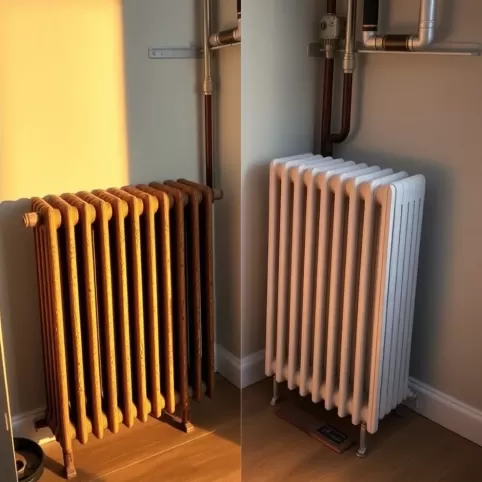 Wymiana centralnego ogrzewania w bloku
