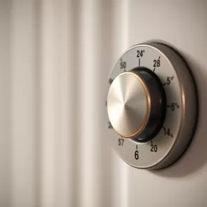 Zakres temperatur na termostacie grzejnikowym