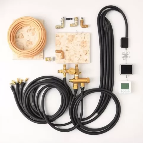 Zestaw do ogrzewania podłogowego wodnego