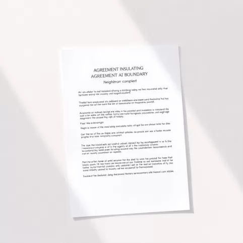 Zgoda Na Ocieplenie Budynku W Granicy Wzór