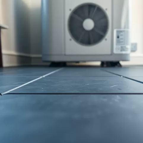 Zimna podłoga przy pompie ciepła