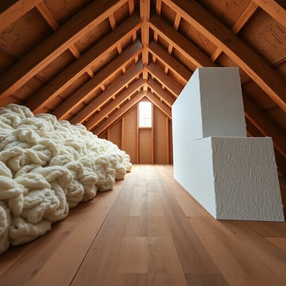 Wełną czy styropian na poddasze