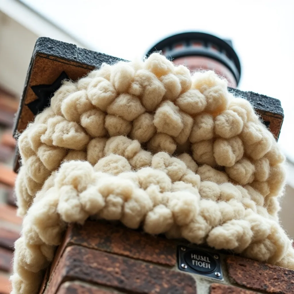 Wełna do ocieplenia komina na zewnątrz