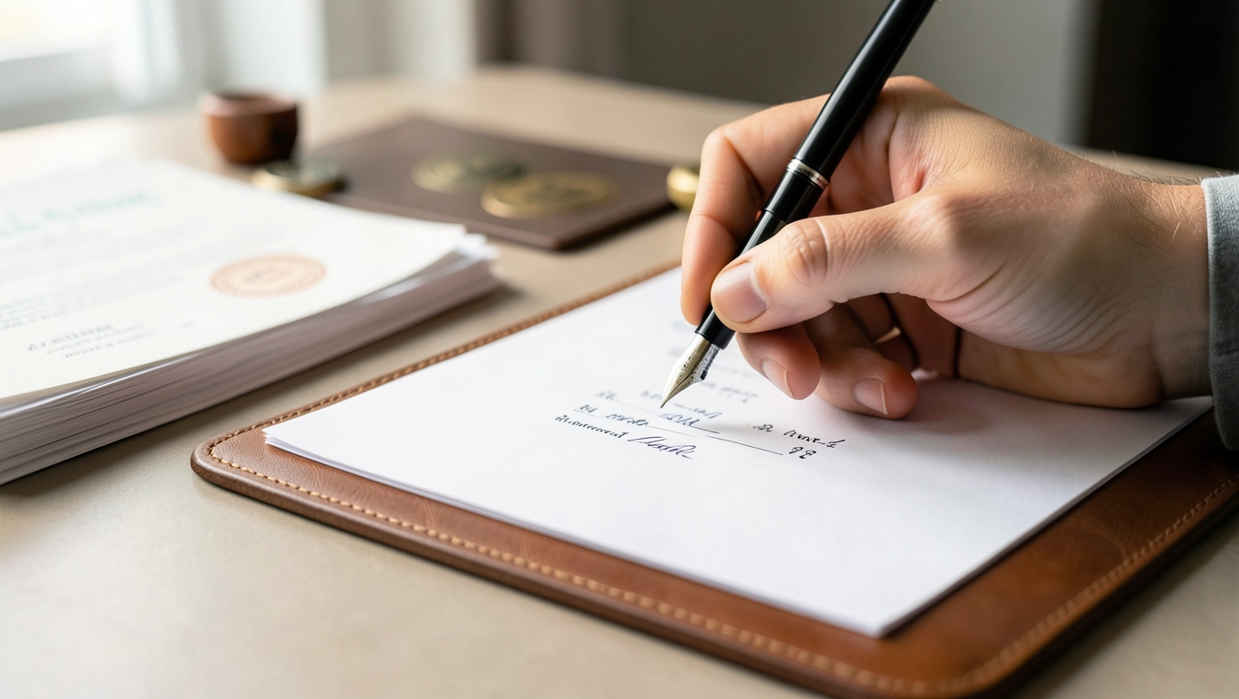 Wypełnianie wzoru umowy krok po kroku