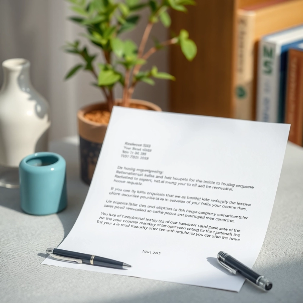 Wzór pisma do spółdzielni Mieszkaniowej w sprawie remontu