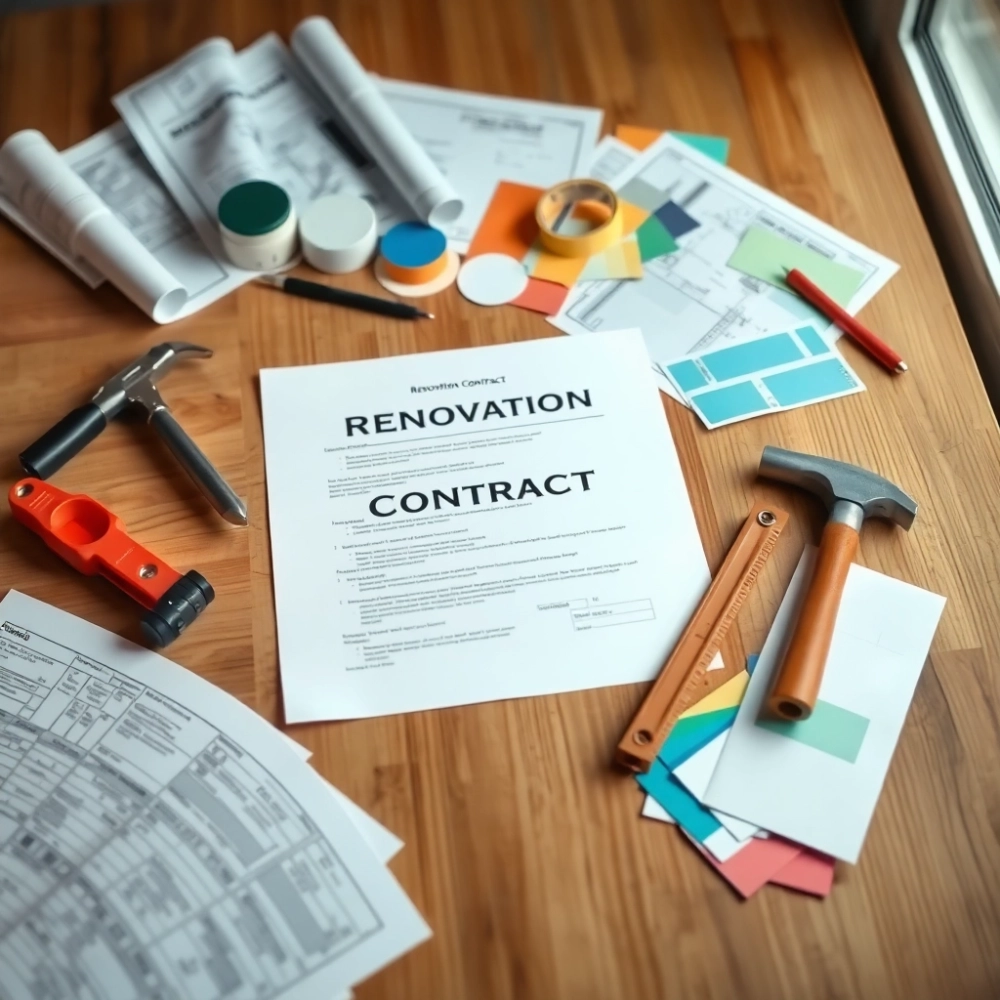 Wzór umowy na remont mieszkania