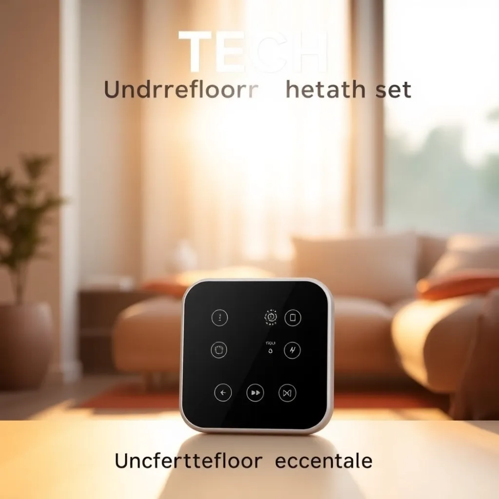 Zestaw do sterowania ogrzewaniem podłogowym TECH bezprzewodowy