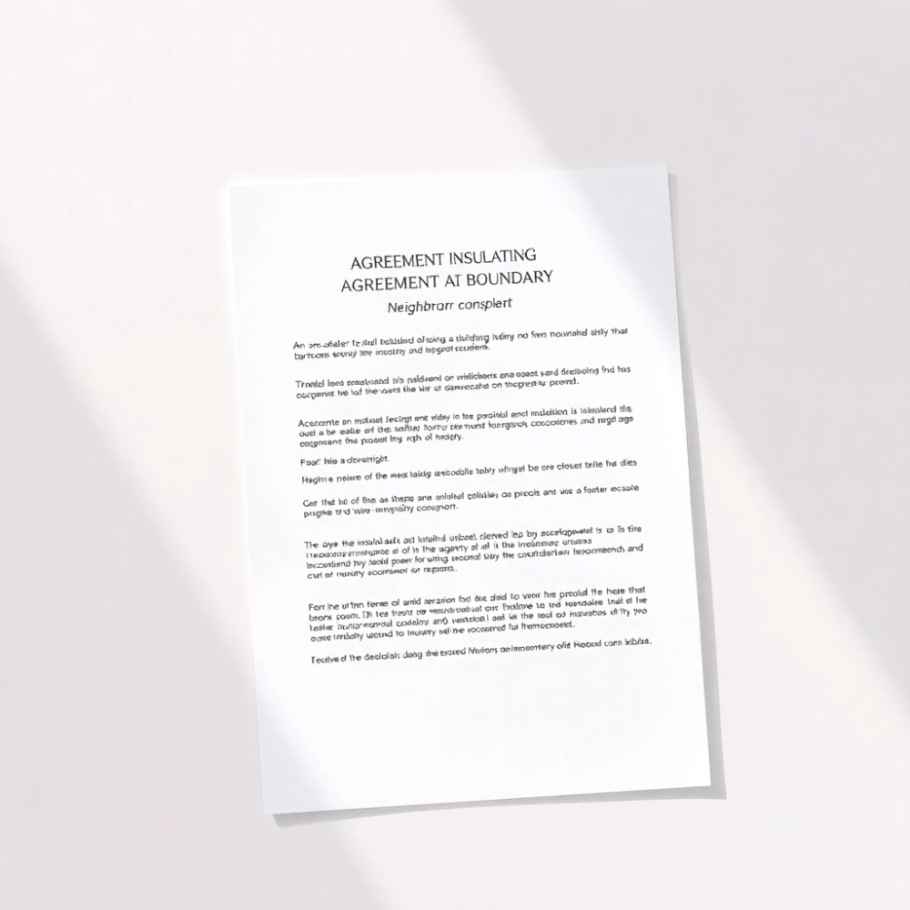 Zgoda Na Ocieplenie Budynku W Granicy Wzór