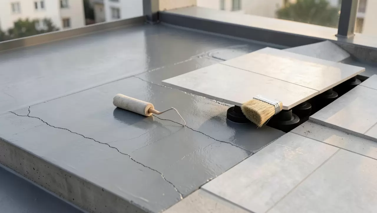 Czym zabezpieczyć beton pod taras wentylowany?