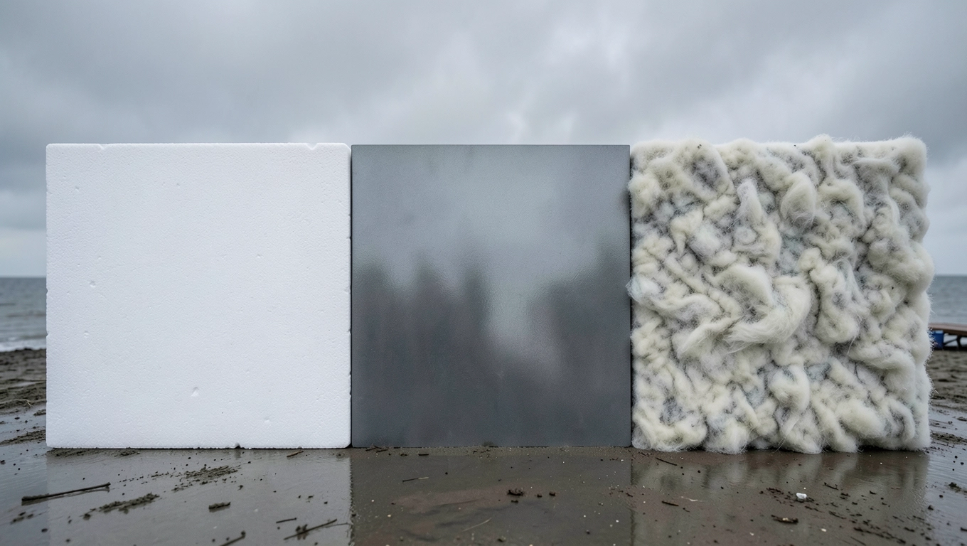 Docieplenie elewacji Szczecin styropian, grafit czy wełna?