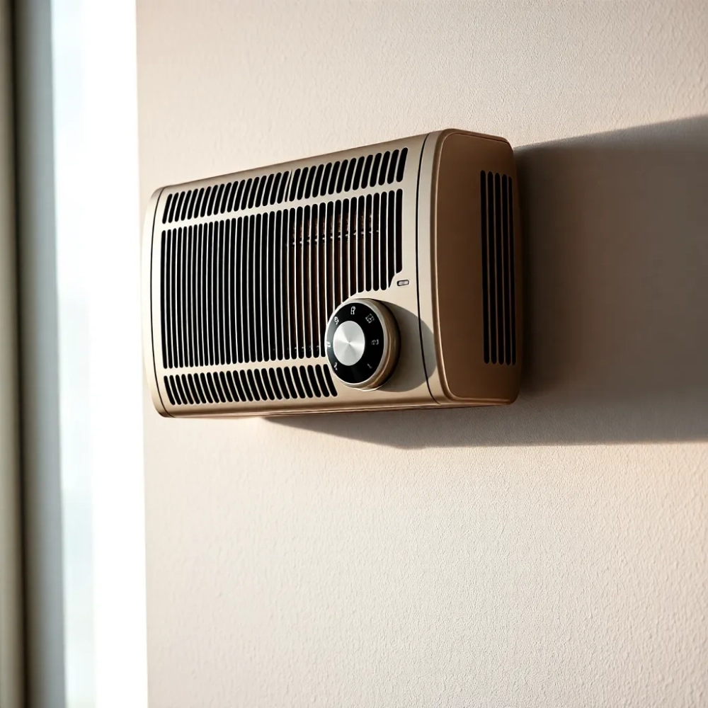 Grzejnik elektryczny wiszący z termostatem