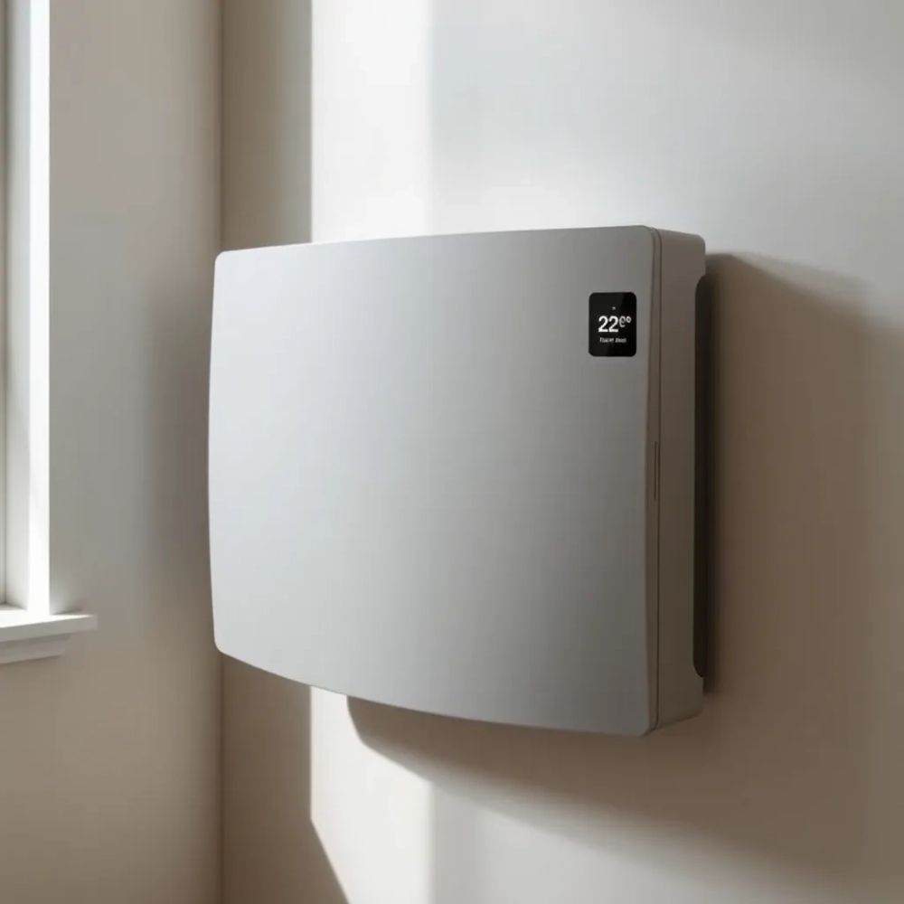 Grzejnik elektryczny z termostatem na ścianę