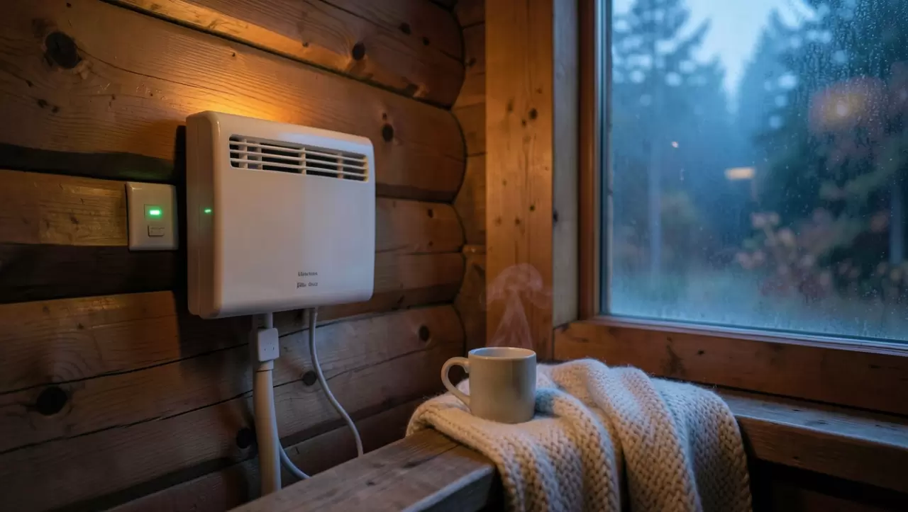 Ile prądu zużywa grzejnik elektryczny w domku letniskowym?