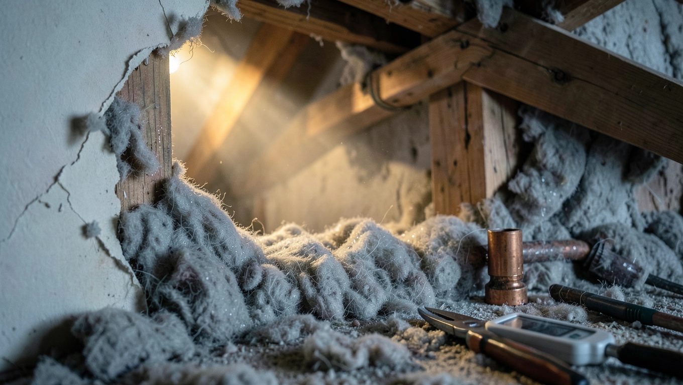 Jak uratować zawilgoconą wełnę mineralną