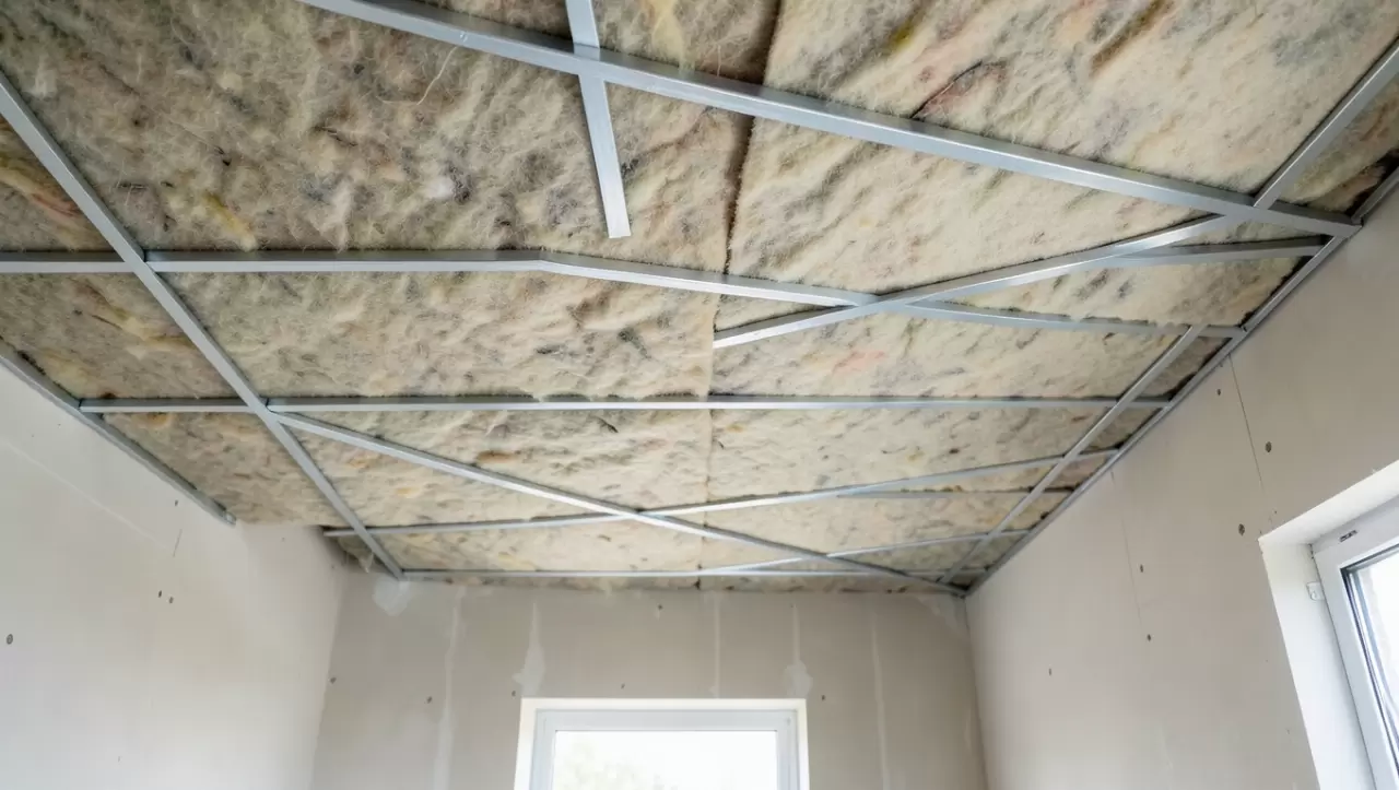 ocieplenie sufitu wełną mineralną
