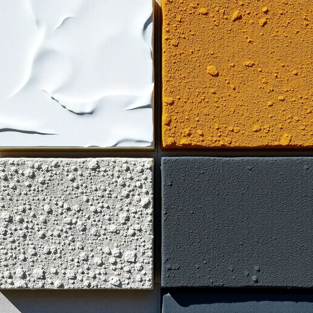 Rodzaje tynków zewnętrznych na styropian