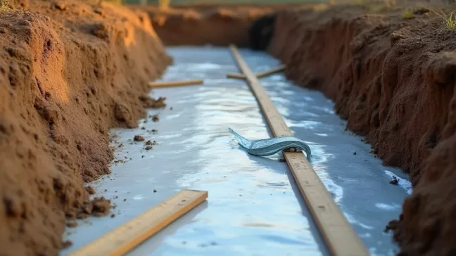 Folia fundamentową jak kłaść