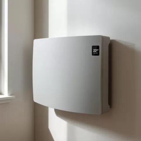 Grzejnik elektryczny z termostatem na ścianę