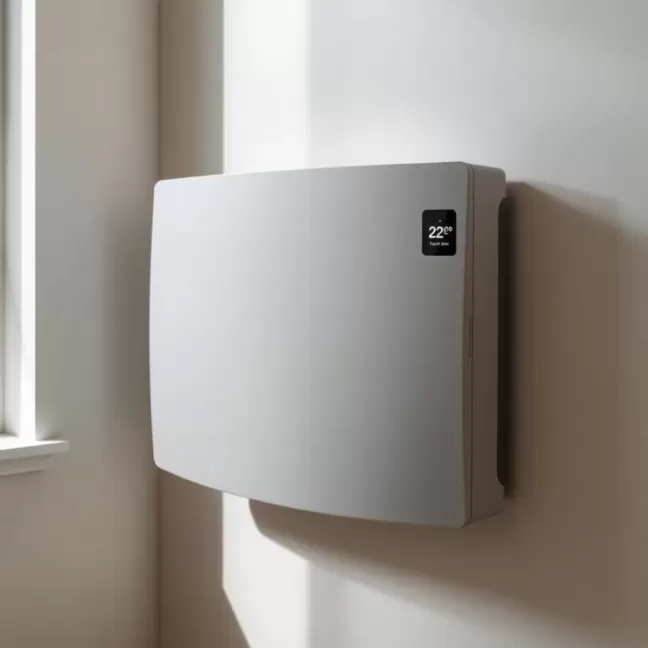 Grzejnik elektryczny z termostatem na ścianę