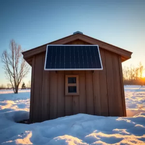 Grzejnik solarny do kurnika