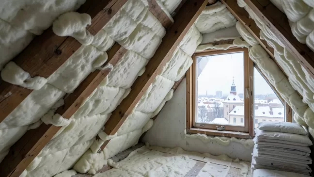 koszt ocieplenia pianką pur kraków