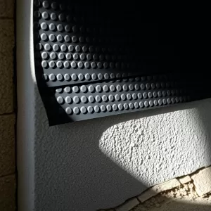 Montaż folii kubełkowej na styropianie