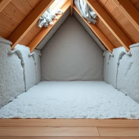Ocieplenie klatki schodowej na strych