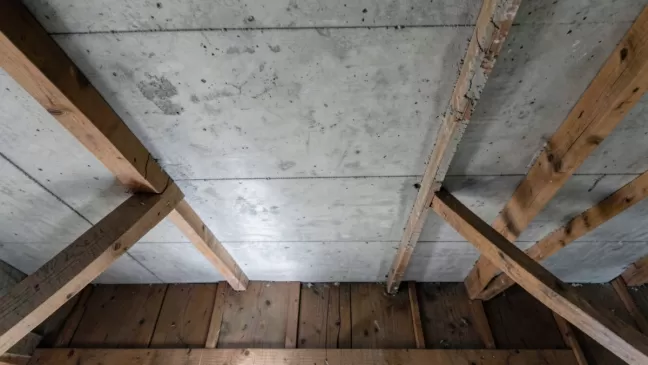ocieplenie stropu betonowego poddasza użytkowego