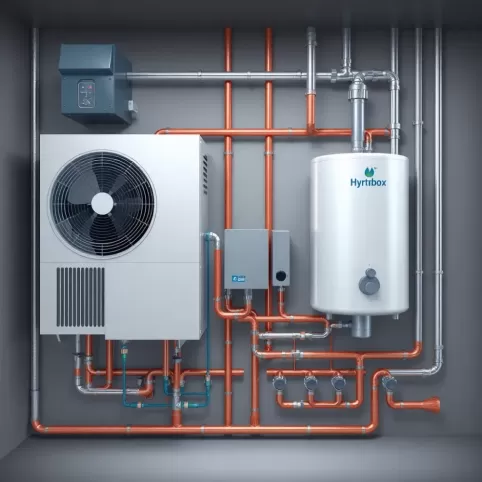 Pompą ciepła schemat instalacji