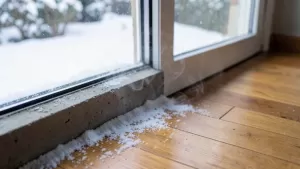 Próg ocieplenie progu drzwi tarasowych
