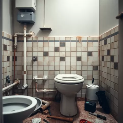 Remont toalety w bloku koszt