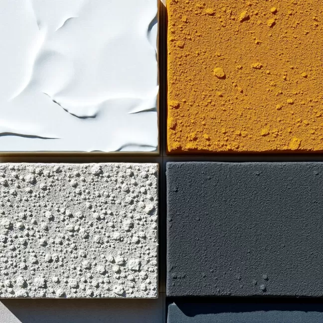 Rodzaje tynków zewnętrznych na styropian