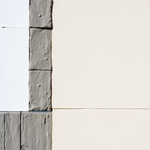Styropian z elewacja
