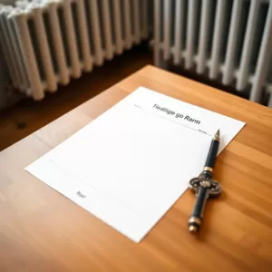 Zgoda wspólnoty na zmianę sposobu ogrzewania wzór